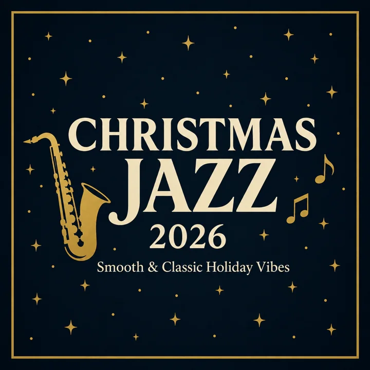 Cover of Christmas Jazz 2026 – Smooth & Classic Holiday Vibes
