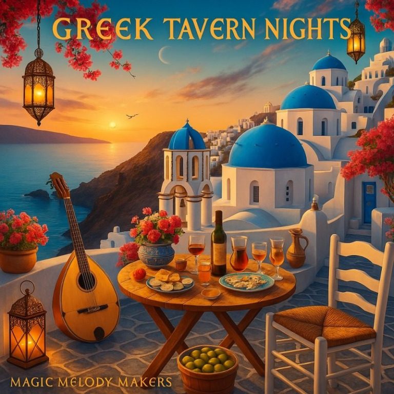 Sun-kissed instrumentals with bouzouki-inspired lines and relaxed grooves.