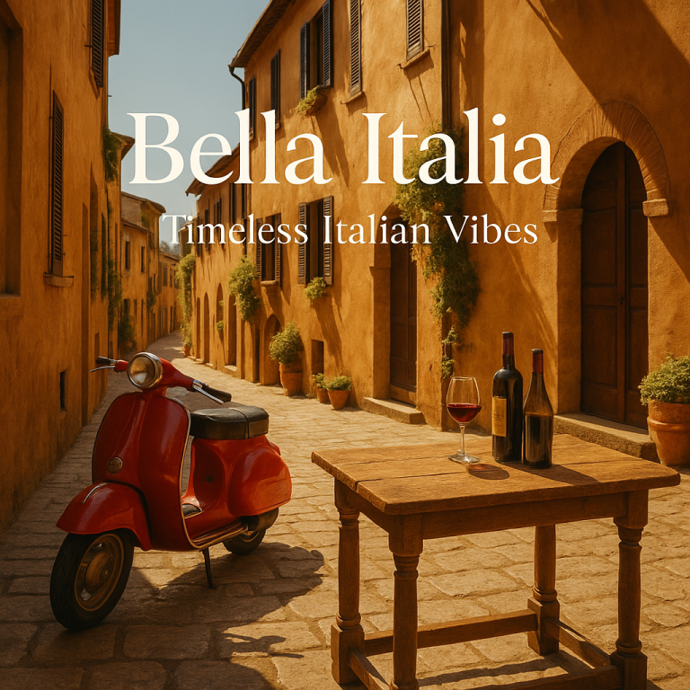 Bella Italia – romantic Italian instrumental playlist (cover)